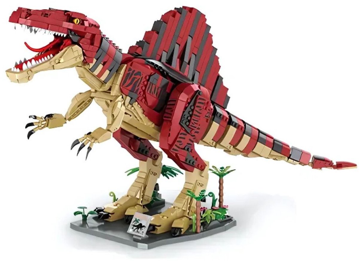 Woma - Jurassic Spinosaurus Dino | Dinosaurus dieren bouwset | Ideas expert modelbouw | Predators World | Classic Icons Creator speelgoed technisch bouwpakket voor kinderen en volwassenen | 2008 bouwstenen